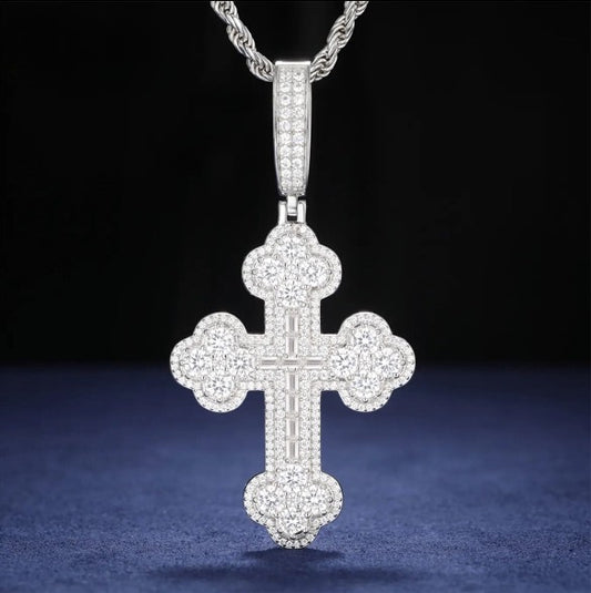 Pendentif Croix Iris