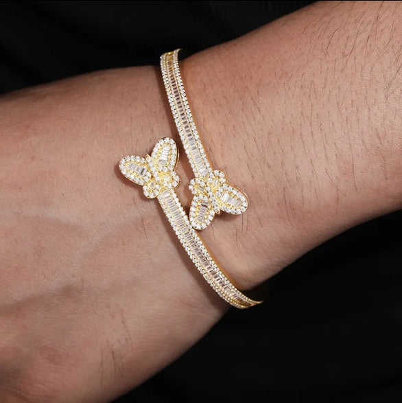 Bracelet Papillon Glacé