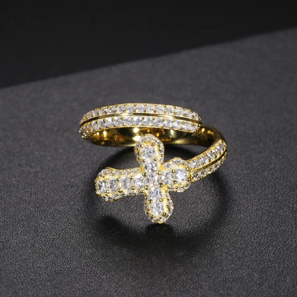 Bague Épée Croix – Puissance & Prestige