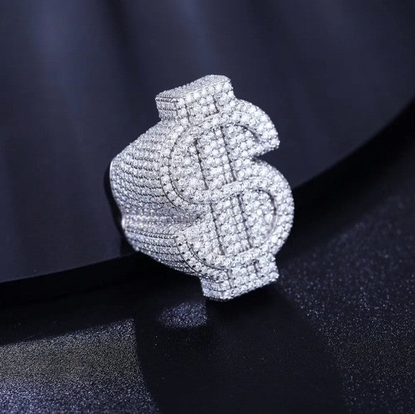 Bague Dollar – Éclat et Puissance